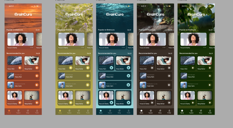 Relaxy 5 Themes Showcase